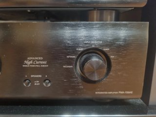 Amplificador y CD Player Denon Negro