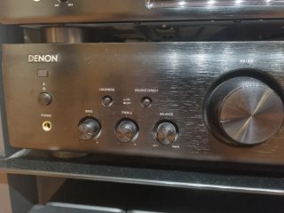 Amplificador y CD Player Denon Negro