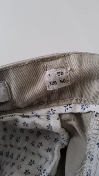 J. Hart & Bros Pantaloni Beige Nuovi
