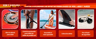 Tabla Paddle Surf Hinchable Koi NUEVA Envio gratis