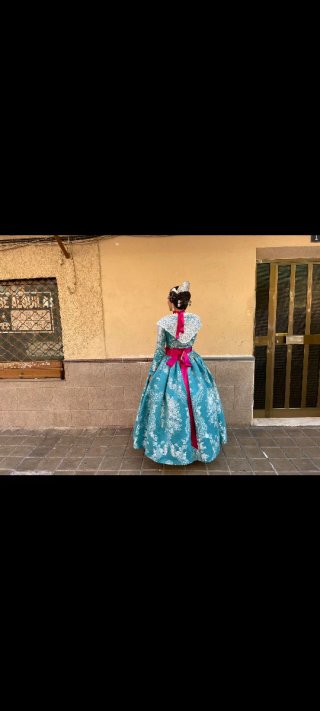 Traje de Fallera Talla 36 + Zapatos Talla 37