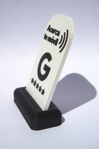 Placa Google NFC Reseñas