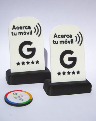 Placa Google NFC Reseñas