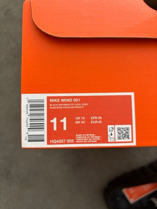 Nike Mind 001 Triple Black