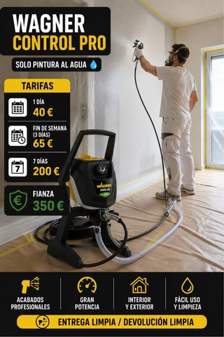 Wagner Control Pro 250 M Pulverizador Pintura