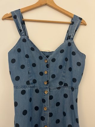 Vestido Midi Lunares de Mango