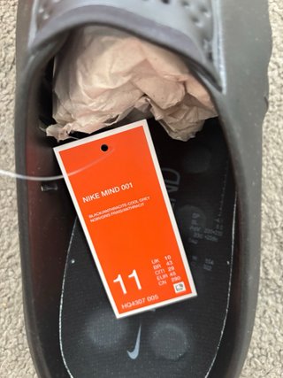 Nike Mind 001 Triple Black