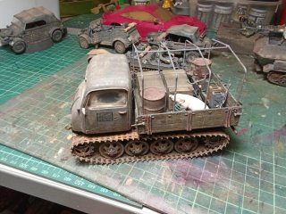 Maqueta Tamiya 1:35 Camión stery,No está Venta