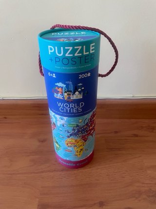 Puzzle Mundo Ciudades - Crocodile Creek