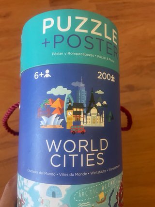 Puzzle Mundo Ciudades - Crocodile Creek