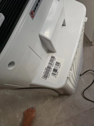 Purificador de aire Hisense blanco