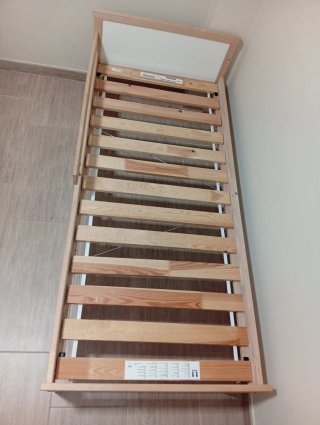 Cama infantil madera IKEA SNIGLAR