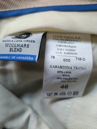 Pantalones de traje Conf. Nalo S.A. grises