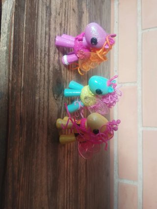 Lote 3 Lalaloopsy mascotas