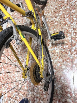 Bicicleta Top Trotter Roja y Amarilla