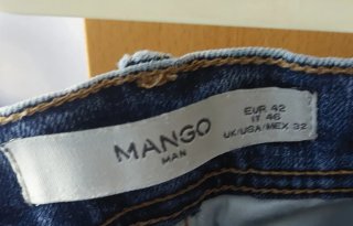 Bermudas vaqueras Mango T-42