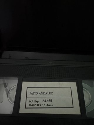 Cinta VHS Nuestro Cine Español: Patio Andaluz