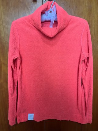 Sudadera térmica Wed'ze coral cuello alto