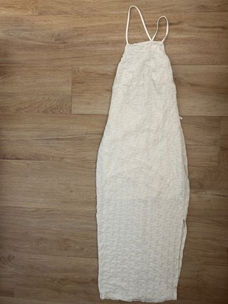 Vestido blanco Stradivarius Talla S