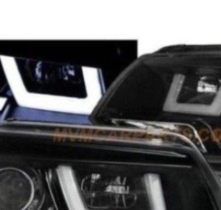 Faros Volkswagen T5 GP Tipo U LED Black