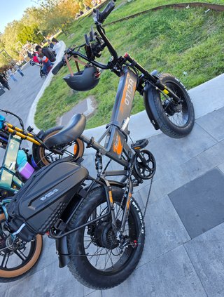 Bicicleta Eléctrica Plegable homologada 2 motores