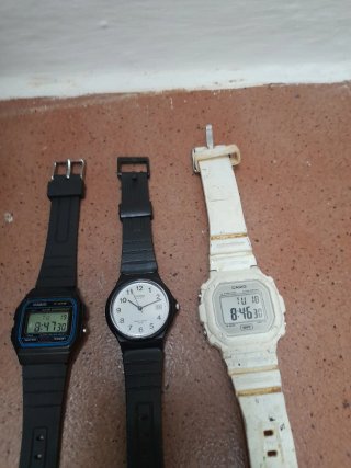 Lote 3 Relojes Casio