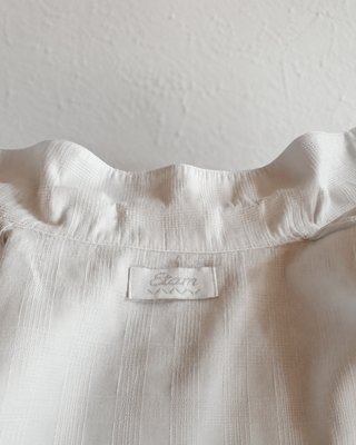 Camisa blanca manga corta mujer Talla L