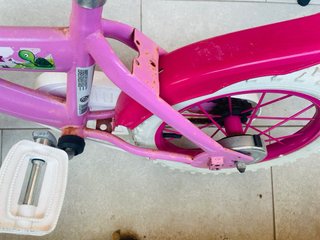 Bicicleta infantil 14 pulgadas rosa