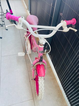 Bicicleta infantil 14 pulgadas rosa