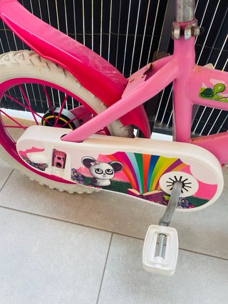 Bicicleta infantil 14 pulgadas rosa