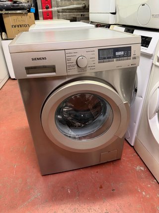 Lavadora Siemens Inox 8kg