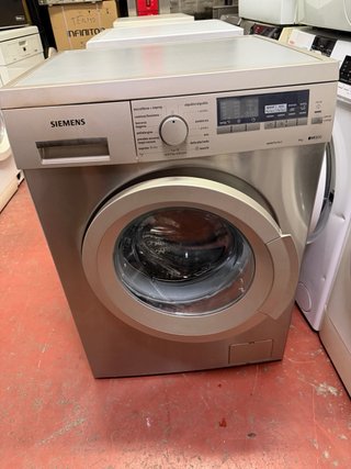 Lavadora Siemens Inox 8kg