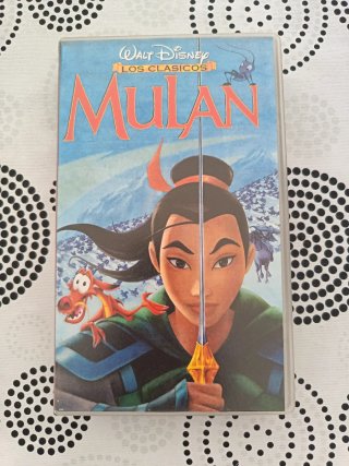 Mulan VHS Los Clásicos Disney Español