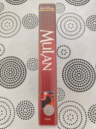 Mulan VHS Los Clásicos Disney Español