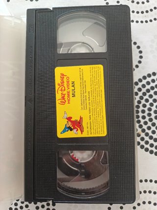 Mulan VHS Los Clásicos Disney Español