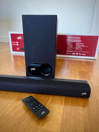 Barra de Sonido Polk con Subwoofer Inalámbrico