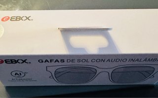 Gafas Sol Ebox Audio y Traducción AI