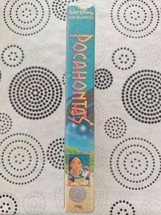 Pocahontas VHS Disney Los Clásicos