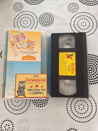 Pocahontas VHS Disney Los Clásicos