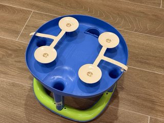 Silla de baño para bebé azul