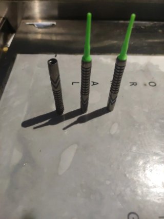 Dardos Profesionales Harrows ICE 9
