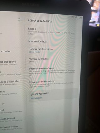 Samsung Galaxy Tab S2 Negra