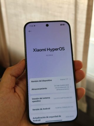 Xiaomi 17T 256GB Negro Nuevo a estrenar