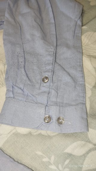 Camisa Massimo Dutti azul talla 42