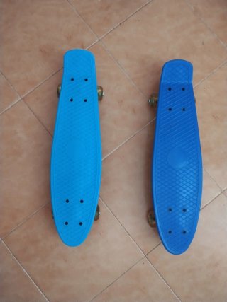 2 Patinetes Azules