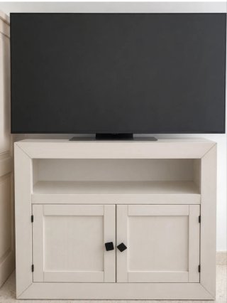 Muebles de salón blancos