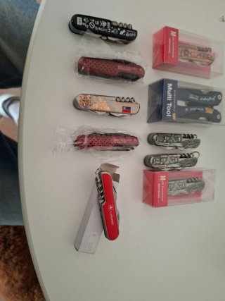 10 Coltellini svizzeri multiuso souvenir