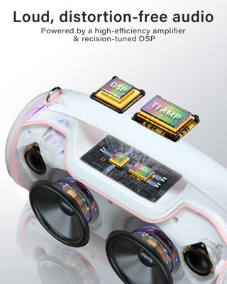 Altavoz Bluetooth VUOPAX B48A 200W portátil