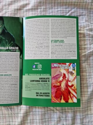 Fumetto dc comics absolute lanterna verde