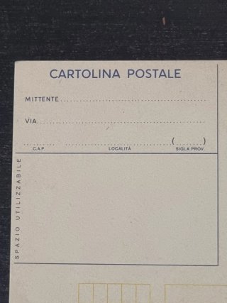 Set 4 Cartoline Postali Italiane Vintage